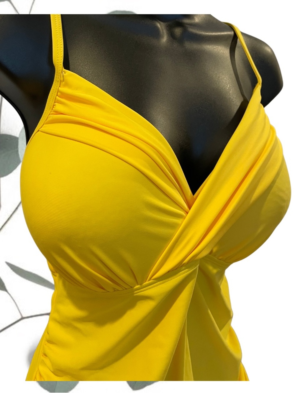 Bright Yellow Swimsuit